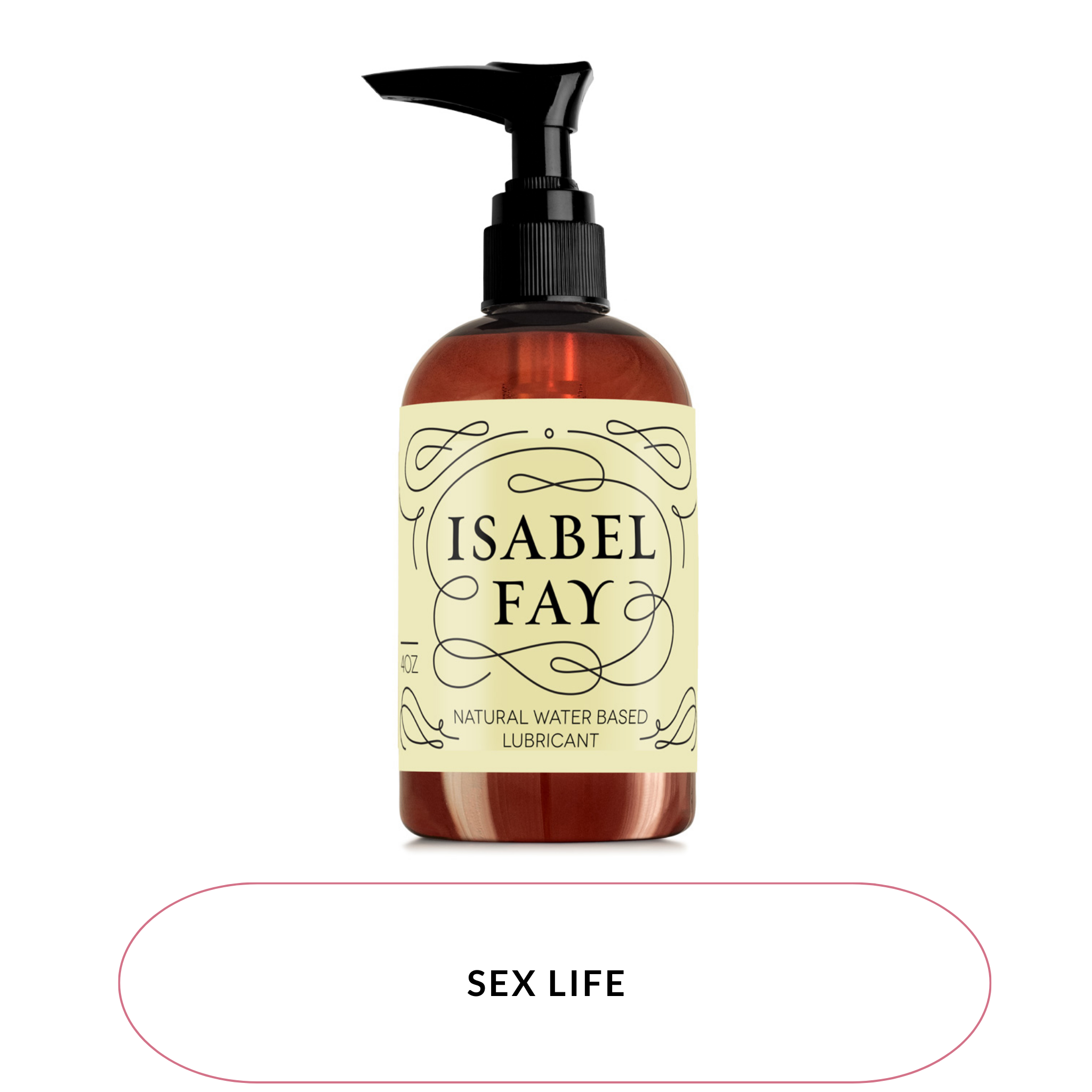 Water Based Lubricant, No Parabens, No Glycerine - Isabel Fay